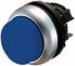 Фото #2 товара Eaton M22-DLH-B - Pushbutton switch - Black,Blue,Metallic - IP66 - IP67 - IP69 - 29.7 mm - 29.7 mm - -25 - 70 °C