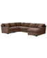 Фото #17 товара Radley 5-Pc. Fabric Chaise Sectional Sofa with Corner Piece, Created for Macy's