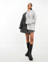 ASOS DESIGN super soft oversized hoodie in grey marl