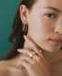 ფოტო #6 პროდუქტის Diamond Wide Textured Statement Ring (1/3 ct. t.w.) in Gold Vermeil, Created for Macy's