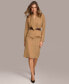 Фото #6 товара Donna Karan Women's Belted Blazer