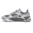Фото #3 товара Puma Trinity Lace Up Mens Grey Sneakers Casual Shoes 38928924