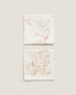 Фото #3 товара Набор хлопковых салфеток в стиле Туа-дё-Жуй (набор из 2) от ZARAHOME.