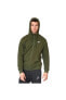 Фото #1 товара Куртка Nike Green Hooded Zip-Up Men's Top