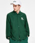 ფოტო #5 პროდუქტის Men's Lightweight Snap-Front Coach Jacket