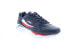 Fila Stirr 1CM00789-422 Mens Blue Synthetic Lifestyle Sneakers Shoes