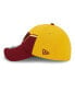 Фото #4 товара Men's Gold, Burgundy Washington Commanders 2023 Sideline 39THIRTY Flex Hat