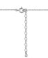 ფოტო #5 პროდუქტის Cubic Zirconia Bezel Solitaire Pendant Necklace in 18k Gold-Plated Sterling Silver, 16" + 2" extender, Created for Macy's