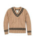 ფოტო #13 პროდუქტის Women's Long Sleeve V-Neck Cricket Sweater