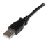 Фото #6 товара StarTech.com 3m USB 2.0 A to Left Angle B Cable - M/M - 3 m - USB A - USB B - USB 2.0 - 480 Mbit/s - Black