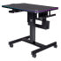 Фото #1 товара Thermaltake CYCLEDESK 100 - Gerade - Rechteckige Form - MDF-Platten - Eisen - Gaming - Schwarz