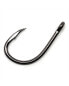 Фото #1 товара Gamakatsu Live Bait Hook Size 4/0, Needle Point, Ringed Eye NS Black, 50 Pack