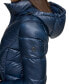 Women's Shine Hooded Packable Puffer Coat, Created for Macy's