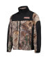 Фото #3 товара Men's Realtree Camo and Black San Francisco 49ers Hunter Softshell Full-Zip Jacket