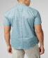 Фото #3 товара Men's Signature Oxford Short Sleeve Shirt