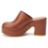 Фото #3 товара BEACH by Matisse Jayde Platform Mule Clogs Womens Brown JAYDE-234