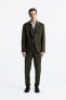Фото #2 товара Пиджак-костюм из шерстяной смеси ZARA - Wool blend suit blazer