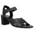 Фото #2 товара VANELi Morel Block Sling Back Womens Black Casual Sandals 308871