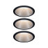 PAULMANN 934.08 - Recessed lighting spot - Non-changeable bulb(s) - 1 bulb(s) - 6.5 W - 460 lm - Black - Silver