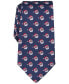 Фото #1 товара Men's Santa Graphic Tie, Created for Macy's