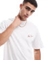 Фото #1 товара Jack & Jones oversized t-shirt with l'atelier art backprint in white