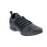 Фото #2 товара Puma Axelion Multi 19494701 Mens Black Canvas Athletic Running Shoes 9