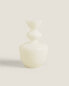 Фото #1 товара (465 g) white petals scented candle candlestick