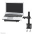 Фото #1 товара Кронштейн NewStar laptop desk mount - Black - 25.4 cm (10") - 55.9 cm (22") - 10 kg - 0 - 260 mm - 180°