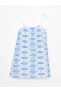 Фото #1 товара Платье LC WAIKIKI Poplin с вышивкой на лямках U-образный вырез