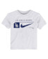 ფოტო #4 პროდუქტის Toddler Los Angeles Dodgers Authentic Collection T-Shirt Shorts Set