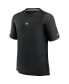 ფოტო #2 პროდუქტის Men's Black New Orleans Saints Sideline Player UV Performance T-shirt