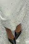 Фото #2 товара Кожаные туфли-мюли с пряжкой ZARA