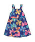 ფოტო #2 პროდუქტის Girl Sleeveless Dress Printed Colorful Butterflies - Child