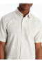 Фото #4 товара Рубашка мужская Regular Fit Короткий рукав Полосатая LC WAIKIKI