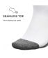 Men's Elite Light Cushion Mini Crew Sock - Sport Sock with Targeted Compression