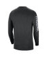 ფოტო #2 პროდუქტის Men's Black Phoenix Suns Courtside Max 90 Vintage-Like Wash Statement Edition Long Sleeve T-shirt