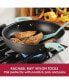 Фото #8 товара Nonstick Bakeware Cookie Pan Set, 5-Pc., Gray with Red Silicone Grips