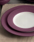 Colorwave Rim Burgundy 16-Pc. Dinnerware Set, Service for 4