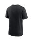 ფოტო #3 პროდუქტის Men's Heather Black New York Yankees Swing Big Tri-Blend T-shirt