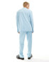 Фото #5 товара Viggo zidan printed suit trousers in baby blue