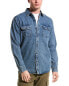 Фото #1 товара Weatherproof Vintage Denim Shirt Jacket Men's Blue S
