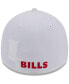 Фото #1 товара Men's White Buffalo Bills Throwback 39Thirty Flex Hat
