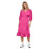 Фото #1 товара ONLY Olivia Wrap Midi 3/4 Sleeve Dress