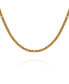 ფოტო #1 პროდუქტის Gold-Tone Glass Stone Box Chain Necklace, 18" + 2" Extender