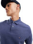 Фото #5 товара Tommy Hilfiger 1985 regular polo in denim heather