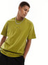 Nike Premium Essentials unisex oversized t-shirt in moss