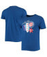 ფოტო #2 პროდუქტის Men's Royal Chicago Cubs City Cluster T-shirt