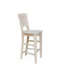 Фото #2 товара Canyon Collection Solid Back Bar Height Stool