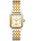 Фото #1 товара Women's Robinson Two-Tone Stainless Steel Bracelet Watch 27x29mm