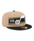 Фото #4 товара Men's Tan/Black Utah Jazz 2024 NBA Draft 59FIFTY Hat